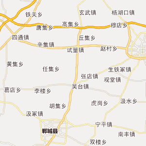 柘城县地图高清图图片