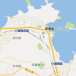 威海43路公交车线路图图片