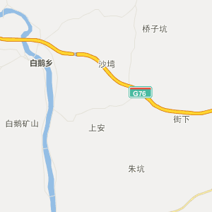 会昌县小密乡行政地图