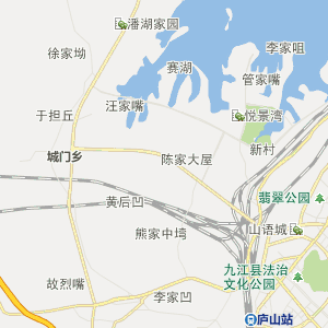 九江德安县地图