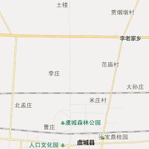 商丘柘城县地图