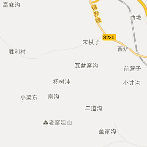 北票市乡镇地图图片