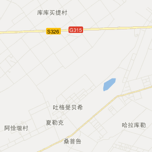 和田地区洛浦县地图