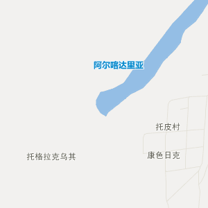 和田地区民丰县地图