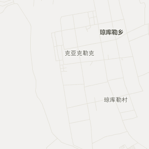 且末县行政地图图片