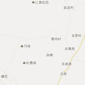 拉萨市林周县地图