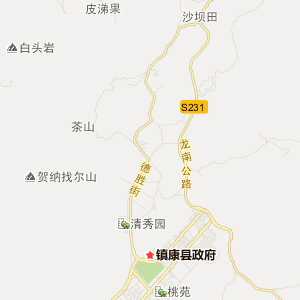 镇康县勐捧镇地图图片