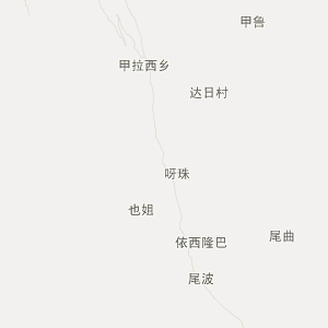 甘孜藏族自治州新龍縣地圖