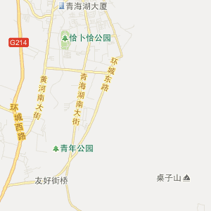 海南藏族自治州共和县地图