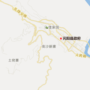 元阳县乡镇地图图片