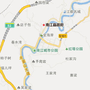南江县行政区划图片