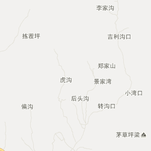 宝鸡市太白县地图
