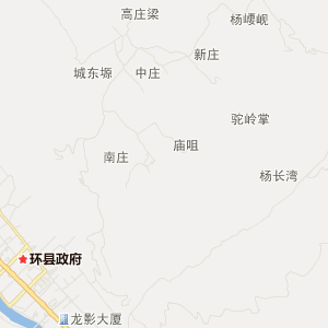 甘肃庆阳环县地图大图图片