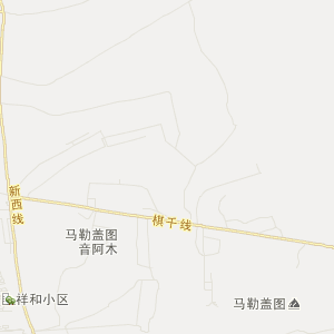 乌海市海南区地理地图