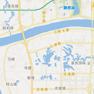 南寧市西鄉塘區地圖