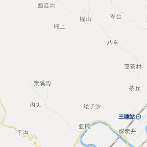 三穗县地图