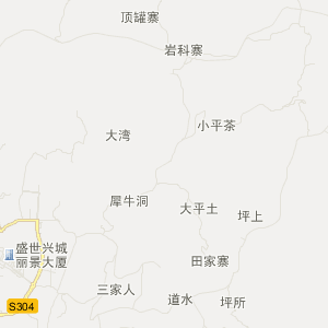 铜仁市松桃苗族自治县地图