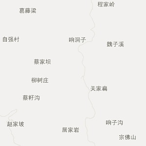 汉中市镇巴县地图