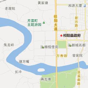 祁阳各镇地图图片