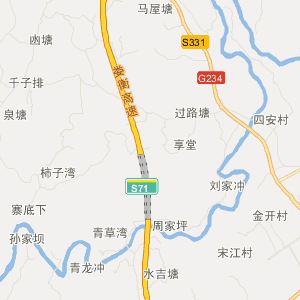 娄底市双峰县地图