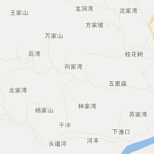 长阳都镇湾镇地图图片
