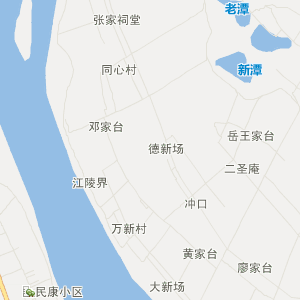 公安县地图全图高清版图片