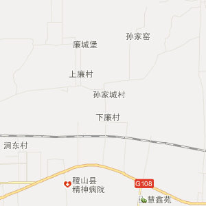 山西省稷山县城地图图片