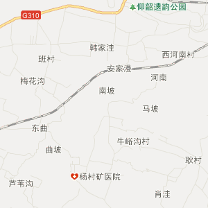 渑池县坡头乡地图图片