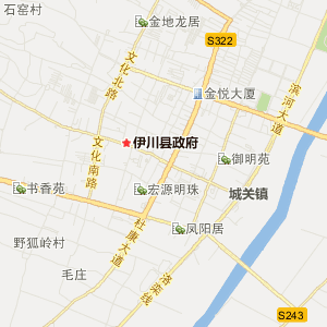 伊川县地图高清全图图片