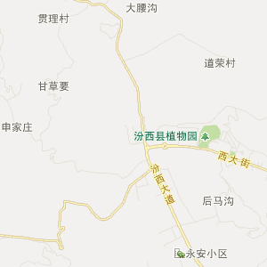 临汾市汾西县历史地图