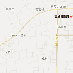 吕梁市交城县地理地图