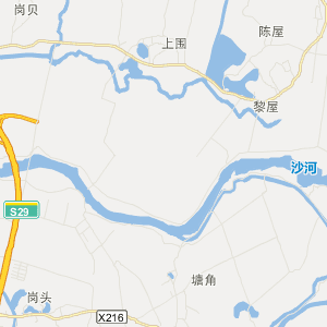 广东石排地图图片