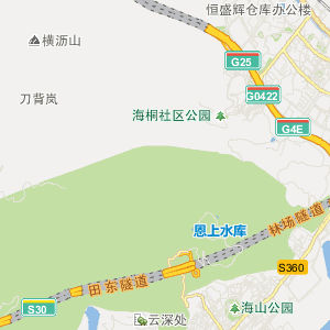 深圳市鹽田區歷史地圖