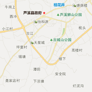 萍乡市芦溪县历史地图