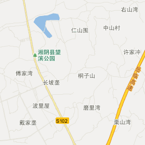 湘阴县文樟大道地图图片