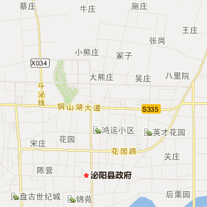 泌阳县县城地图图片