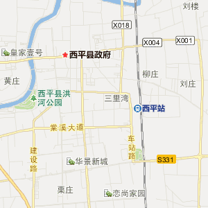 西平县出山镇地图图片