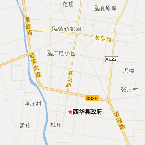 西华县逍遥镇地图图片