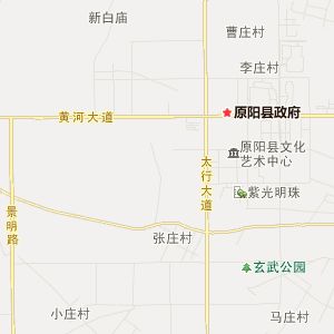 新乡市原阳县地图