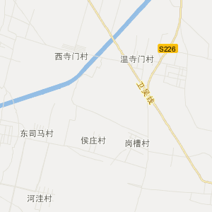 卫辉市市区交通地图图片