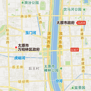 太原市万柏林区地图图片