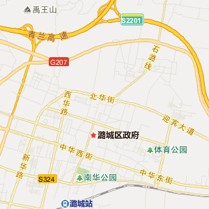 长治市潞城区文化教育地图