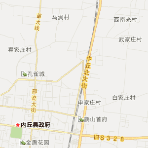 邢台市内丘县地理地图