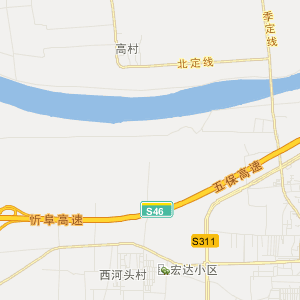 忻州市定襄县地图