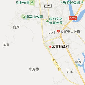 云霄县云陵镇地图图片