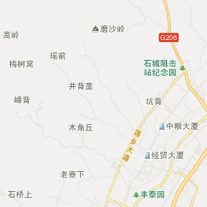 石城县乡镇行政地图图片