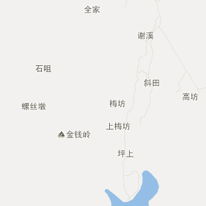 抚州市金溪县地图