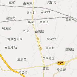 九江市柴桑区地图