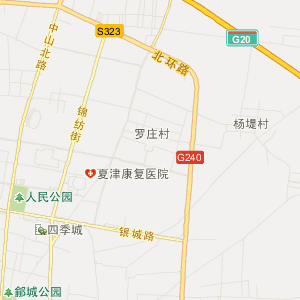 市夏津县地图