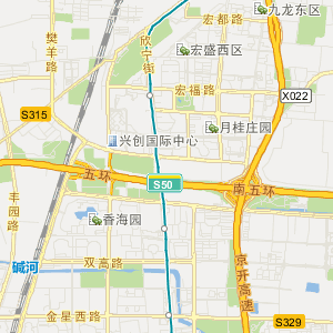 北京997路公交车路线图图片